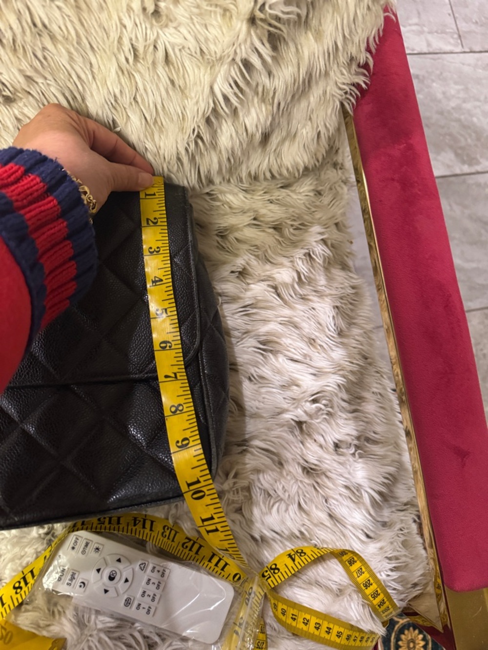 Final price🔥Vintage Black Quilted Shoulder Bag with Gold Chain Strap - Chanel - Picture 17 of 17